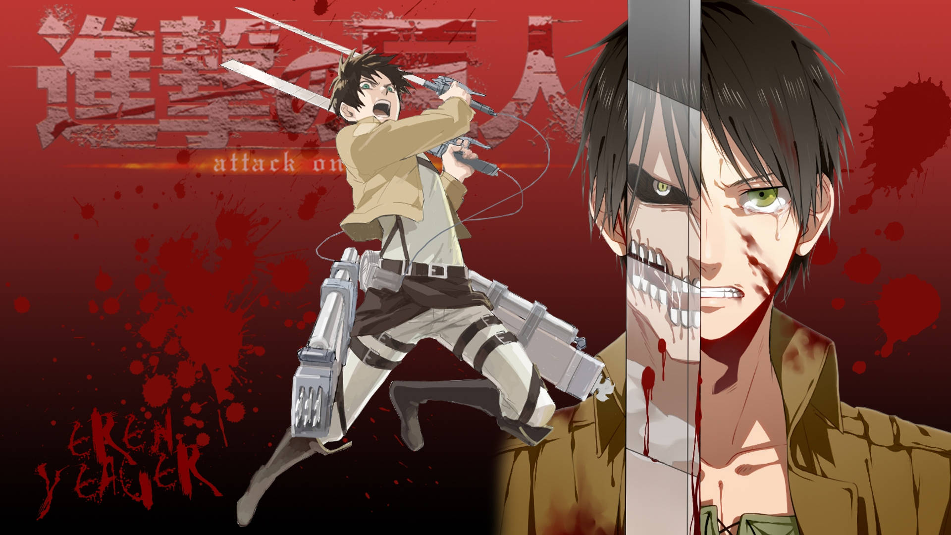 hình nền Eren Yeager 0032