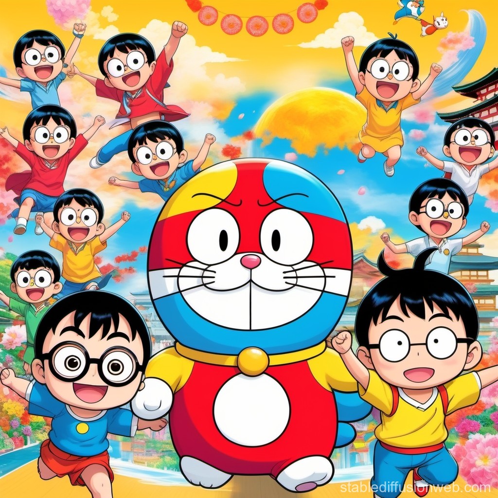 hình nền Nobita anime 0040