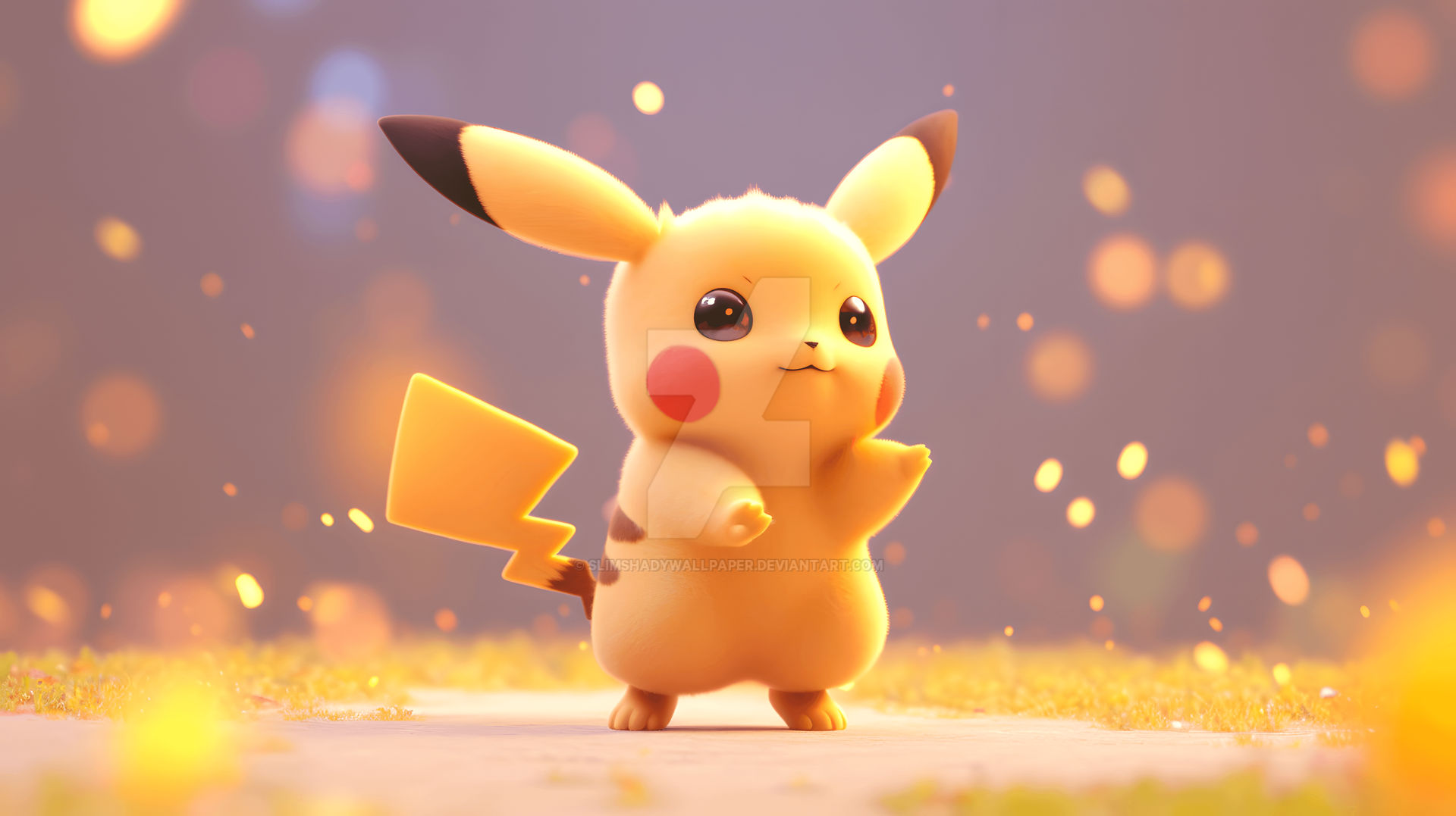 hình nền Pikachu cute 0021