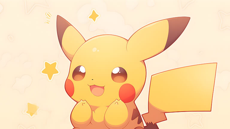 hình nền Pikachu cute 0023