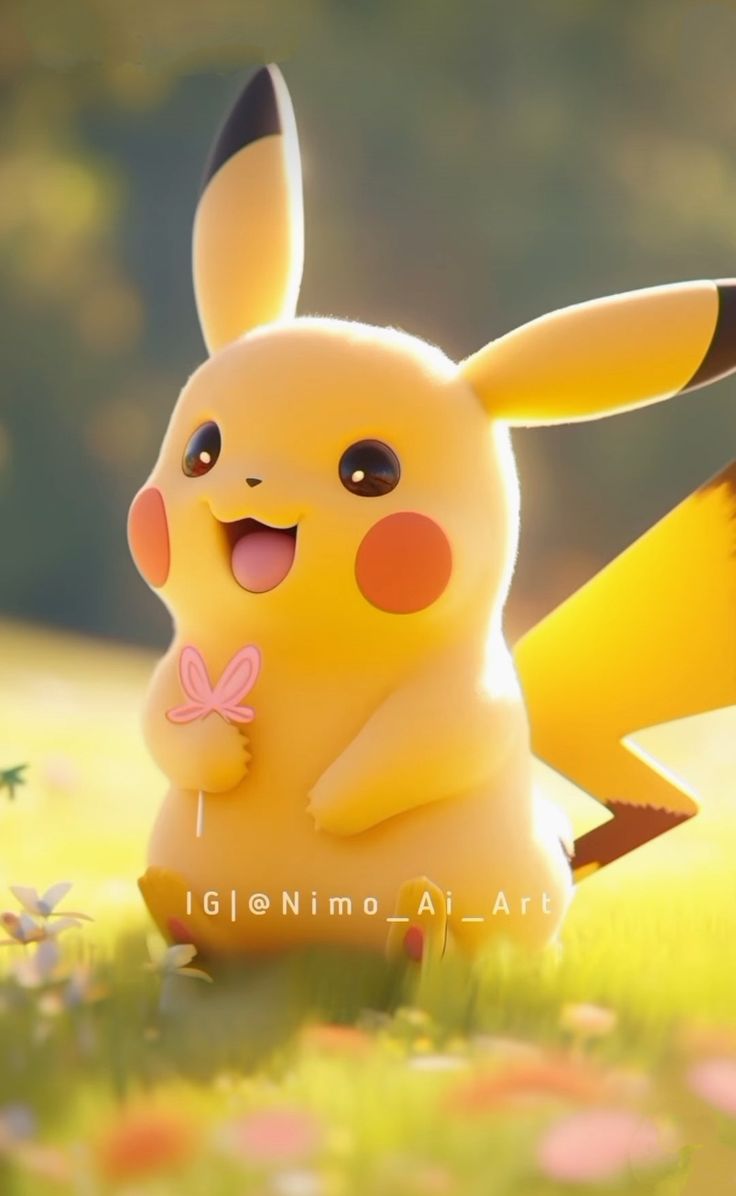 hình nền Pikachu cute 0034