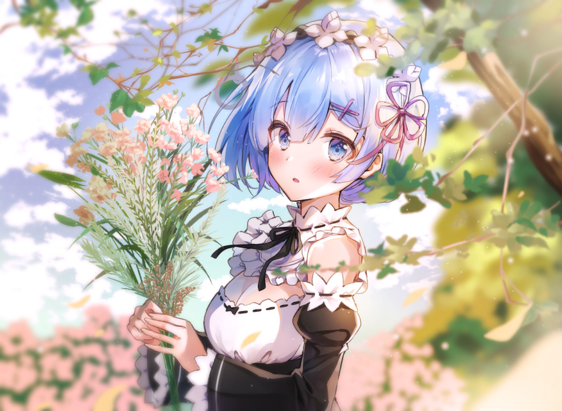 hình nền Rem anime 0040