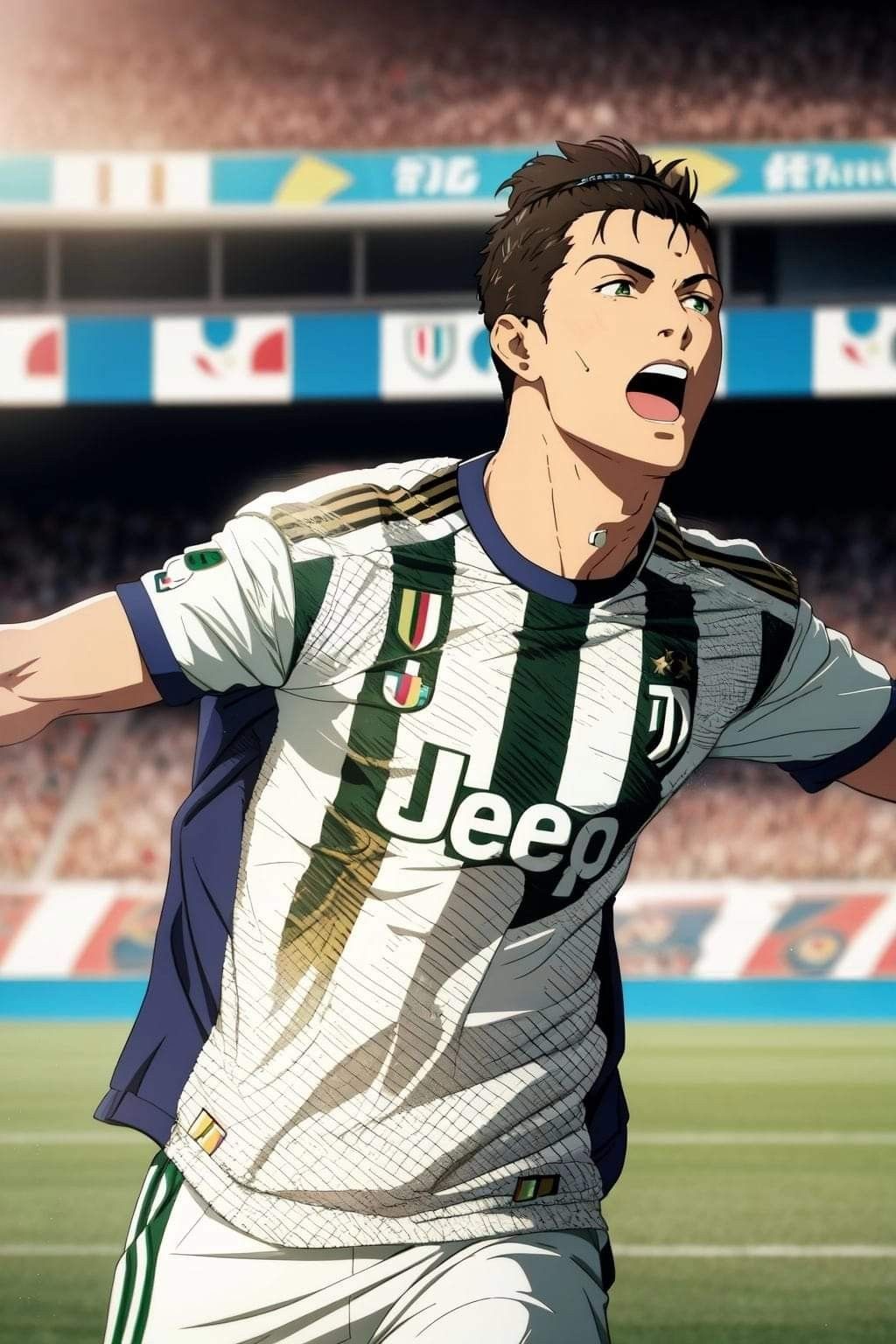 hình nền Ronaldo anime 0029