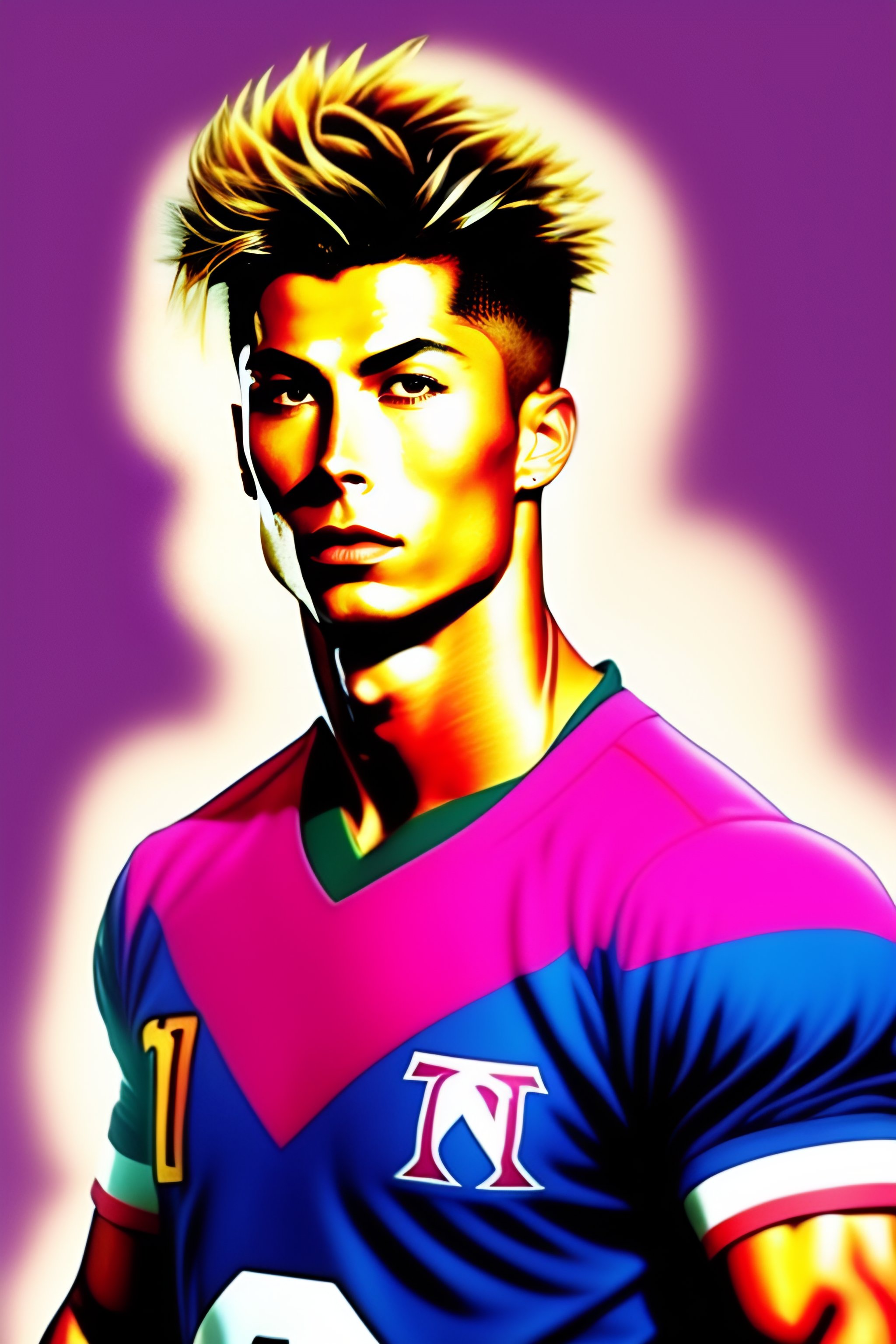 hình nền Ronaldo anime 0036