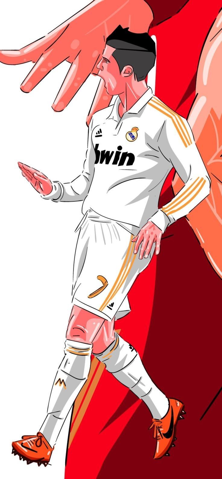 hình nền Ronaldo anime 0085